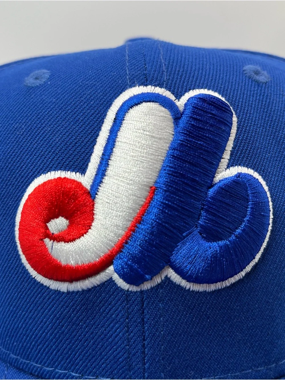 New Era 59FIFTY Montreal Expos Hat 7 1/2 Generational Legends 07/07/01 Side Logo